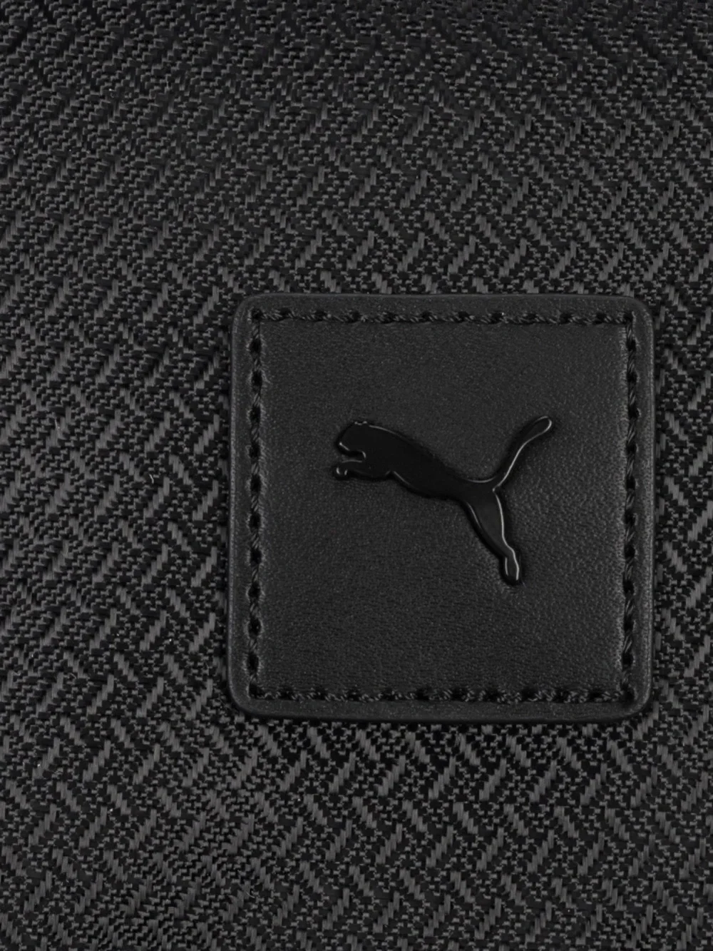 Puma Black Men's Logo Front Zip Backpack  unlimited